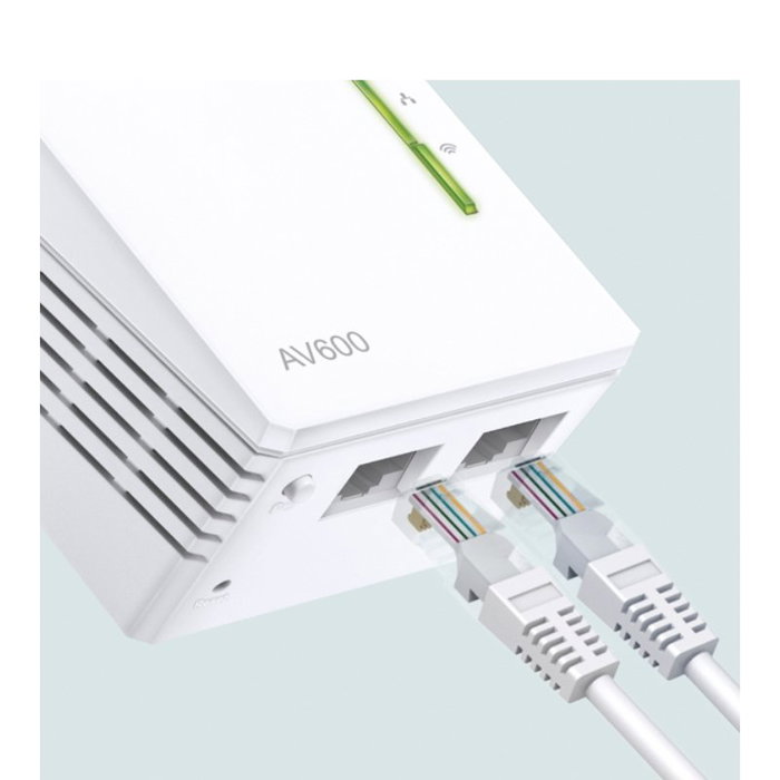 TP-Link TL-WPA4220 Extensor Powerline AV600 Blanco